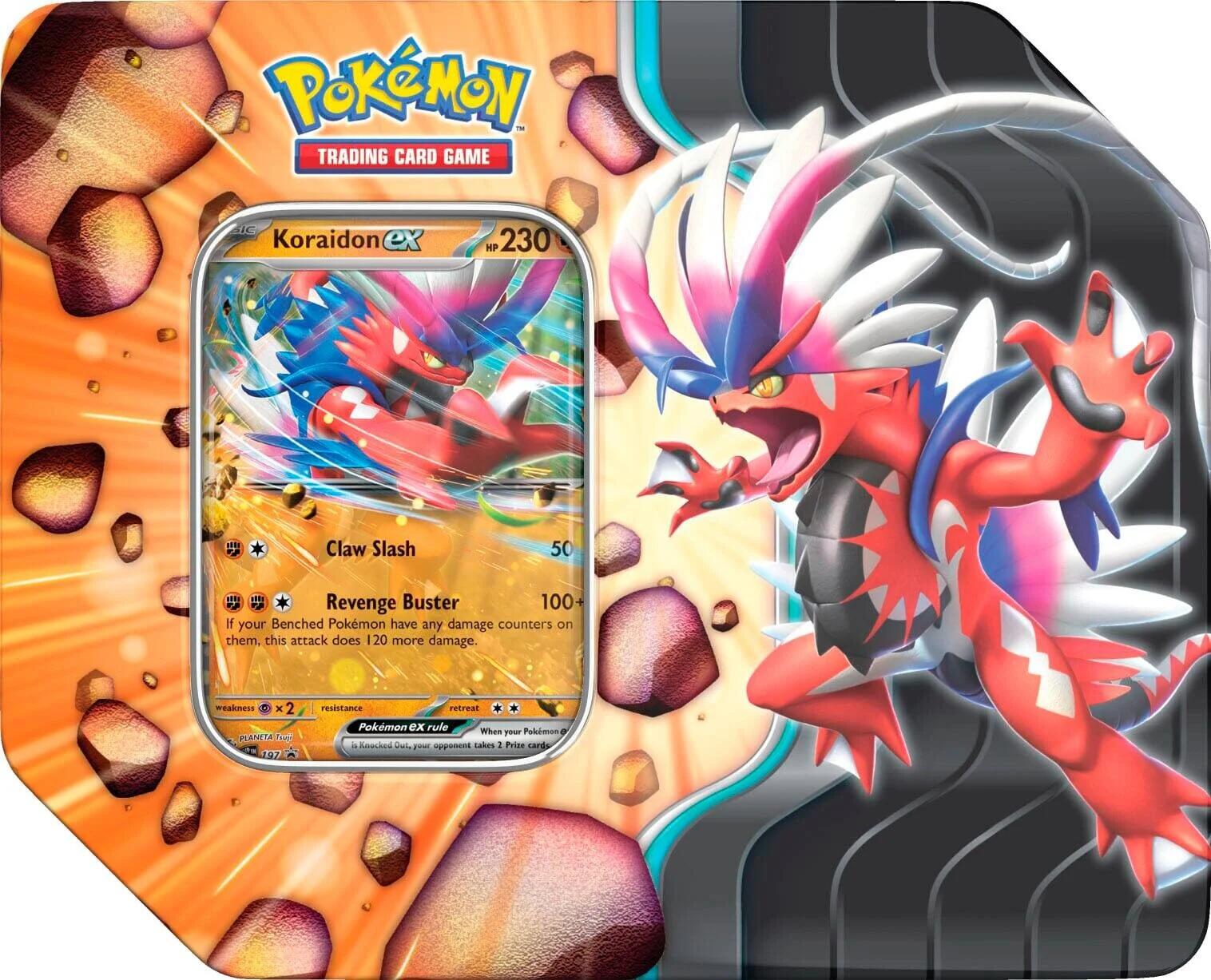 Slashing Legends Tin (Koraidon ex) | Devastation Store