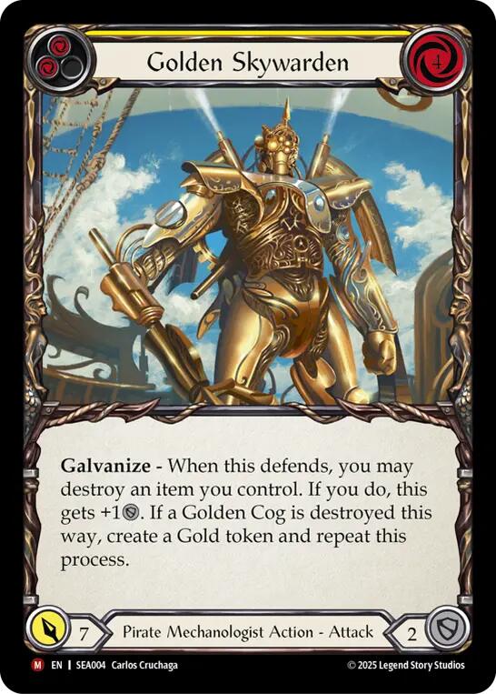 Golden Skywarden [SEA004] (High Seas) | Devastation Store