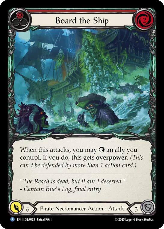Board the Ship [SEA053] (High Seas)  Rainbow Foil | Devastation Store