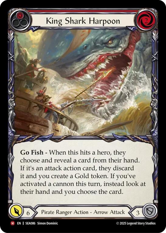 King Shark Harpoon [SEA086] (High Seas) | Devastation Store