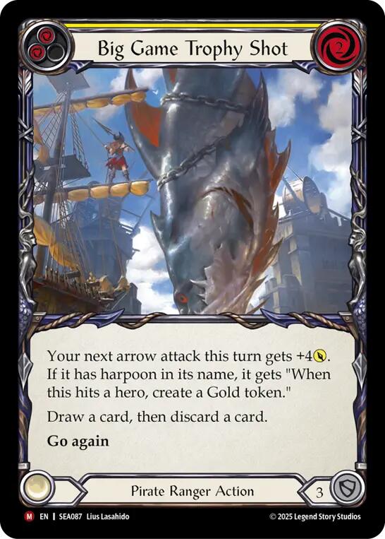 Big Game Trophy Shot [SEA087] (High Seas)  Rainbow Foil | Devastation Store