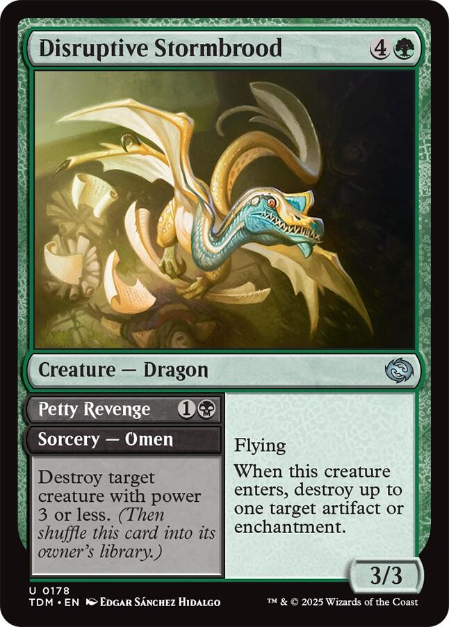 Disruptive Stormbrood [Tarkir: Dragonstorm] | Devastation Store