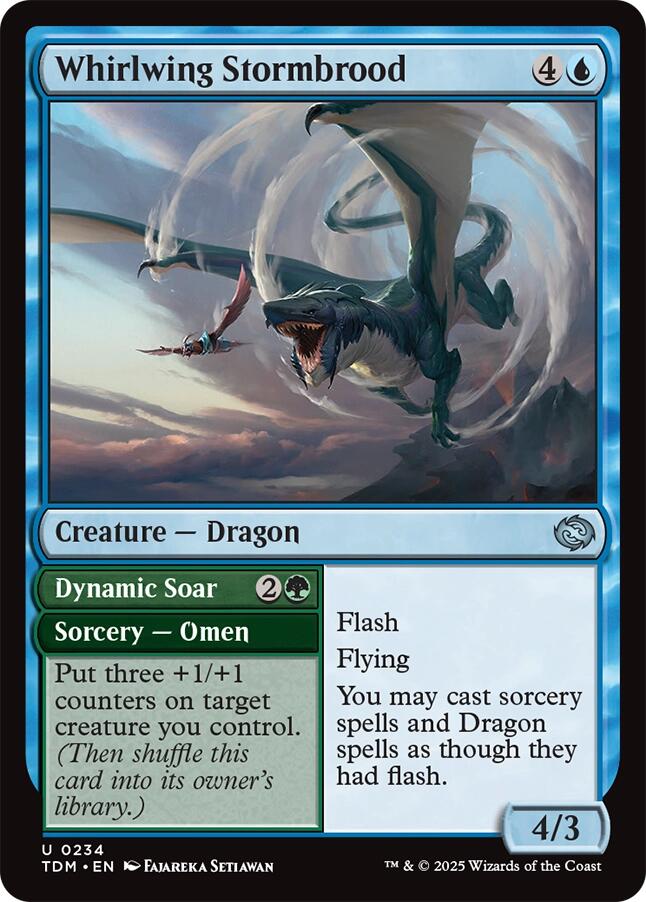 Whirlwing Stormbrood [Tarkir: Dragonstorm] | Devastation Store