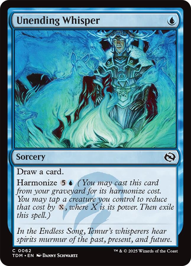 Unending Whisper [Tarkir: Dragonstorm] | Devastation Store