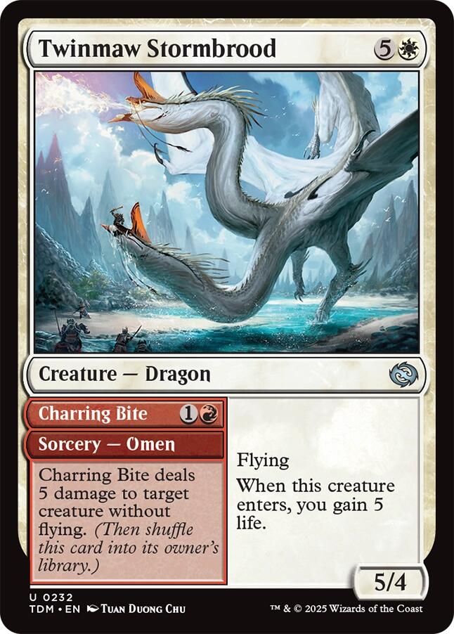 Twinmaw Stormbrood [Tarkir: Dragonstorm] | Devastation Store
