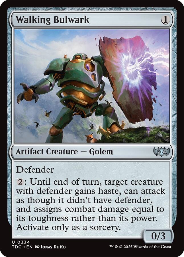 Walking Bulwark [Tarkir: Dragonstorm Commander] | Devastation Store
