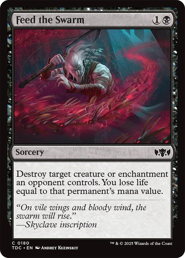 Feed the Swarm [Tarkir: Dragonstorm Commander] | Devastation Store