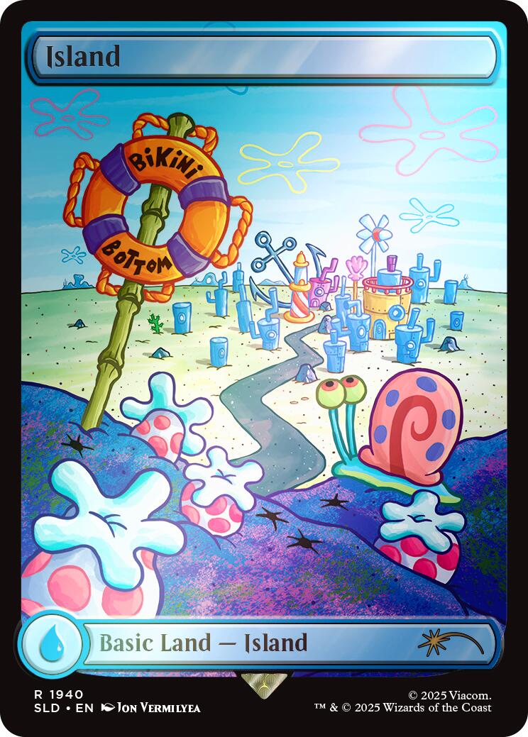 Island (1940) (Rainbow Foil) [Secret Lair Drop Series] | Devastation Store