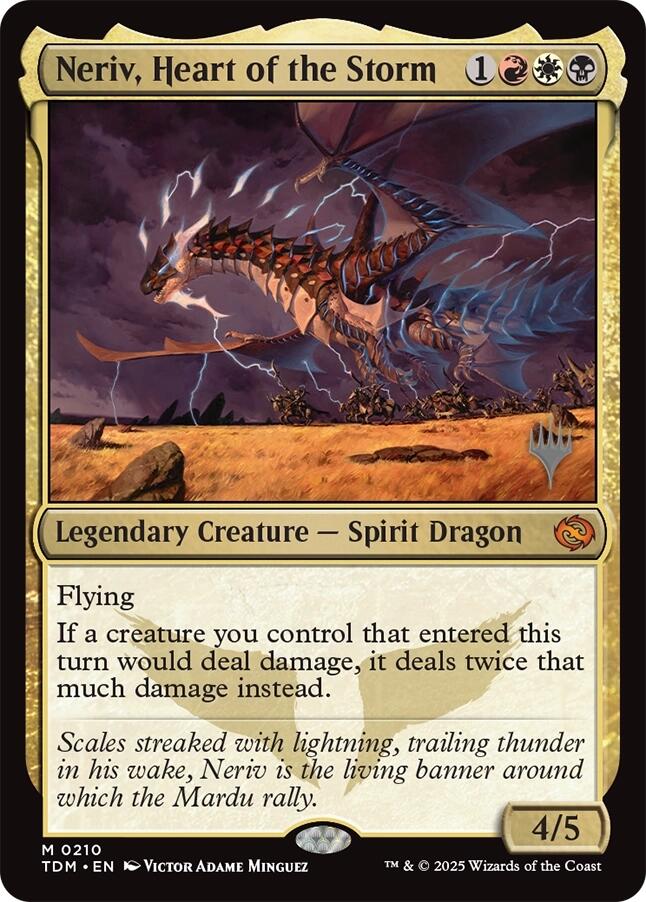 Neriv, Heart of the Storm [Tarkir: Dragonstorm Promos] | Devastation Store