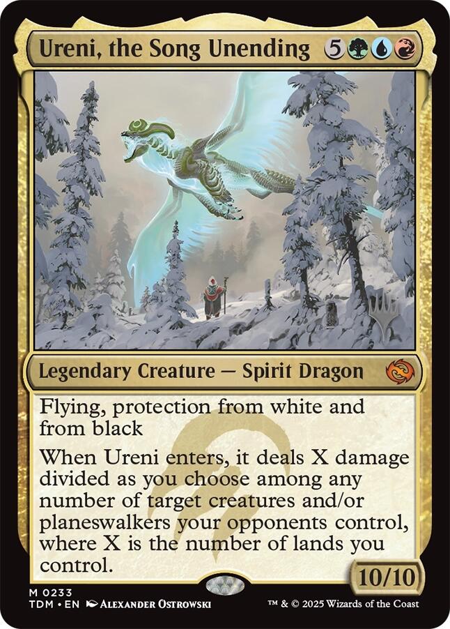 Ureni, the Song Unending [Tarkir: Dragonstorm Promos] | Devastation Store