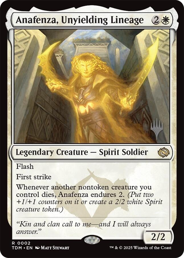 Anafenza, Unyielding Lineage [Tarkir: Dragonstorm Promos] | Devastation Store