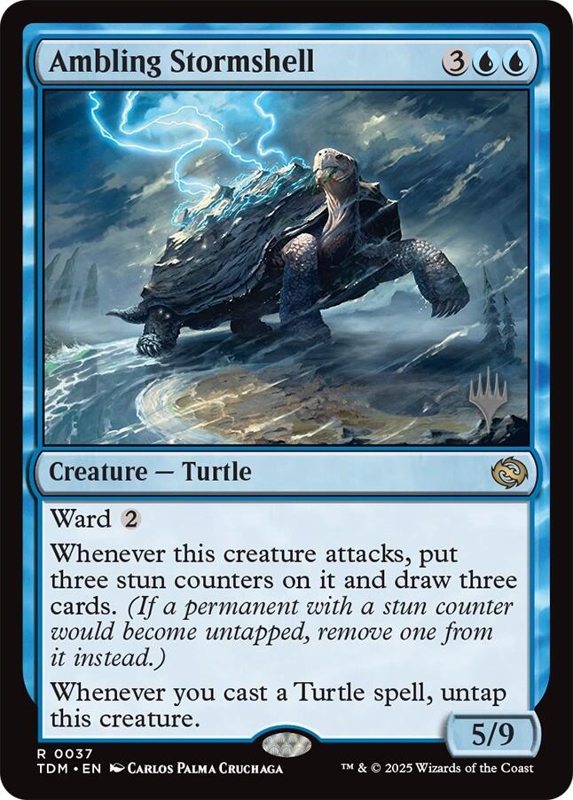Ambling Stormshell [Tarkir: Dragonstorm Promos] | Devastation Store