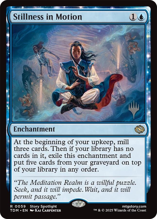Stillness in Motion [Tarkir: Dragonstorm Promos] | Devastation Store