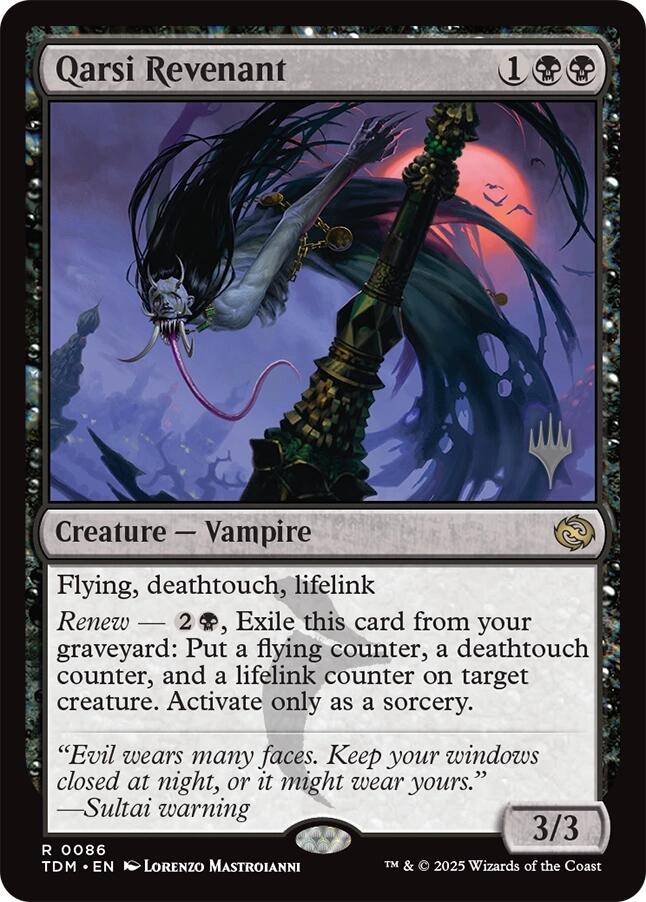 Qarsi Revenant [Tarkir: Dragonstorm Promos] | Devastation Store