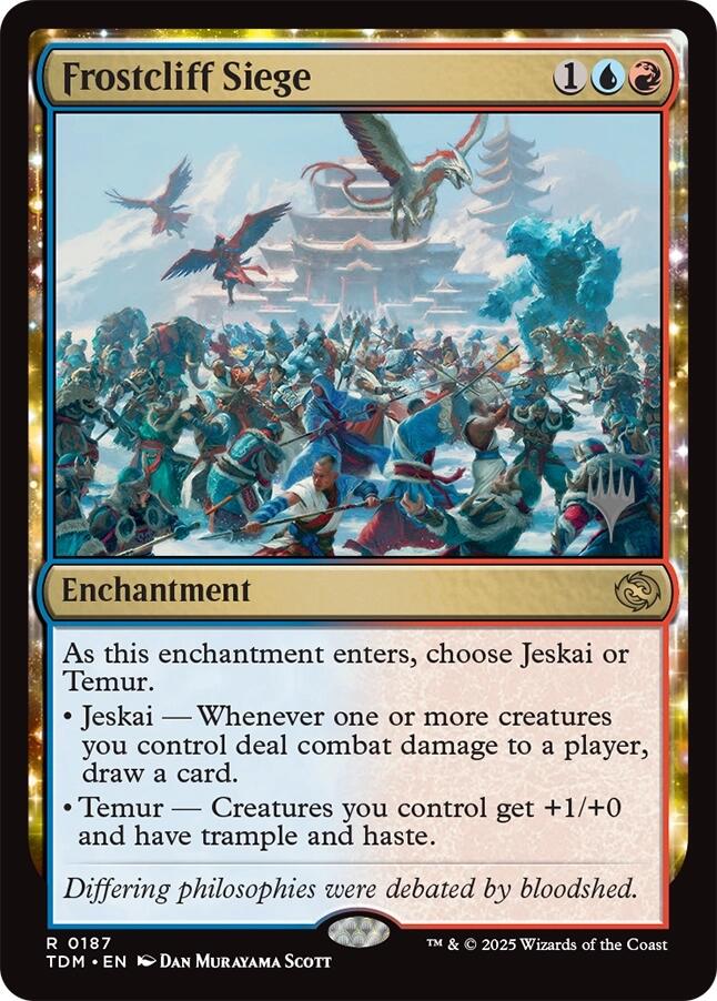 Frostcliff Siege [Tarkir: Dragonstorm Promos] | Devastation Store