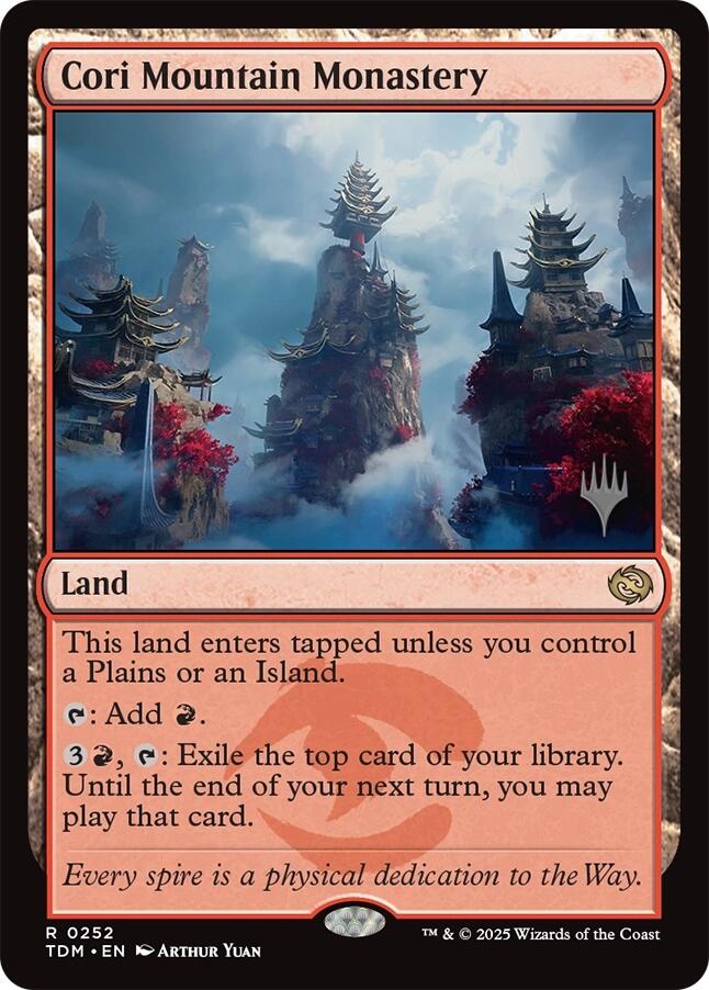 Cori Mountain Monastery [Tarkir: Dragonstorm Promos] | Devastation Store
