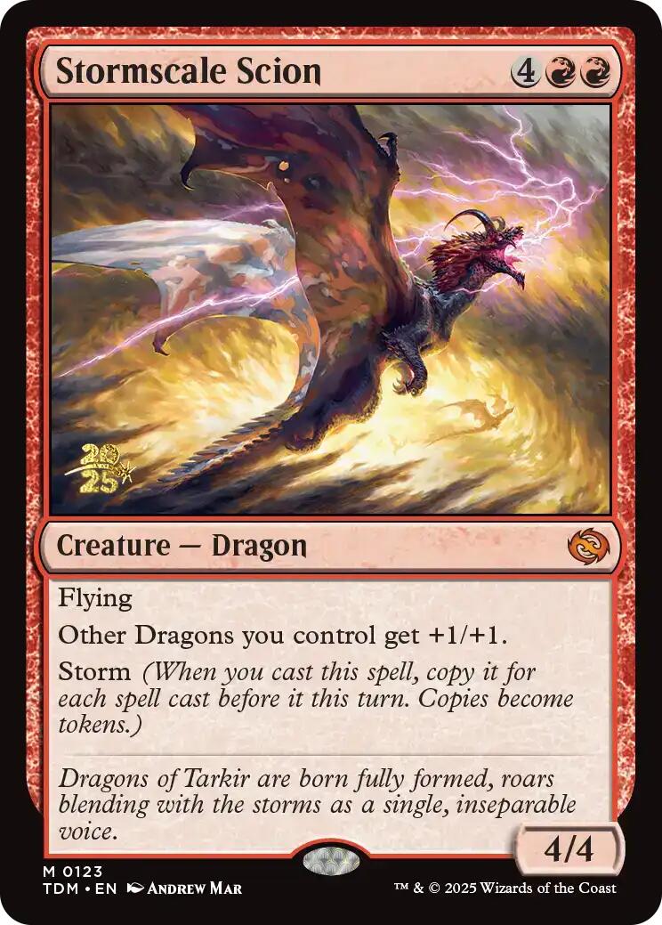 Stormscale Scion [Tarkir: Dragonstorm Prerelease Cards] | Devastation Store