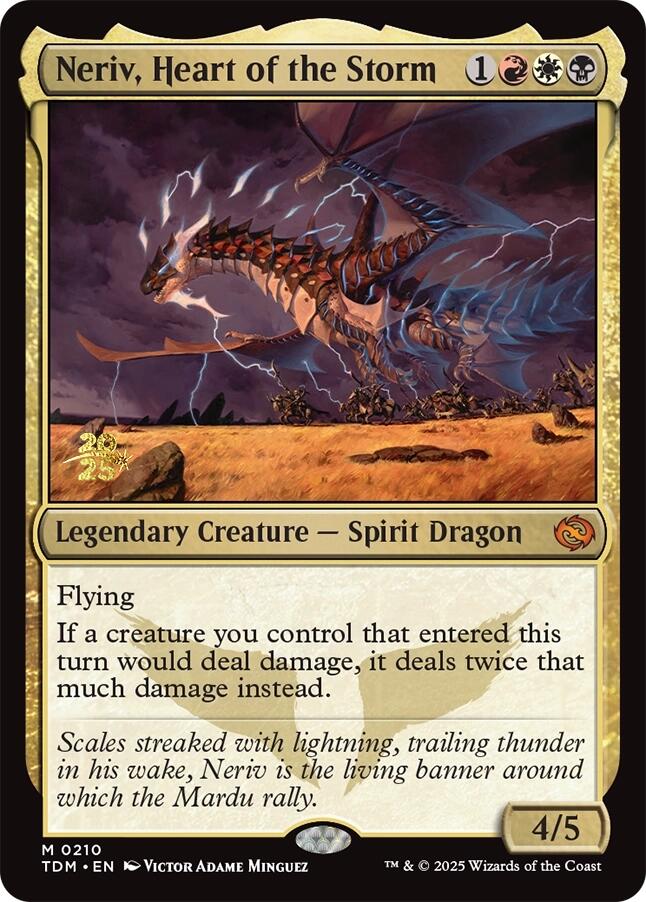 Neriv, Heart of the Storm [Tarkir: Dragonstorm Prerelease Cards] | Devastation Store