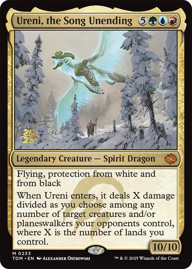 Ureni, the Song Unending [Tarkir: Dragonstorm Prerelease Cards] | Devastation Store