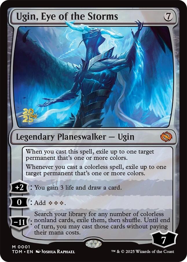 Ugin, Eye of the Storms [Tarkir: Dragonstorm Prerelease Cards] | Devastation Store