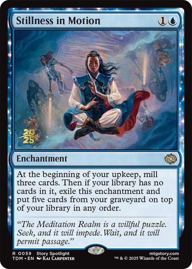 Stillness in Motion [Tarkir: Dragonstorm Prerelease Cards] | Devastation Store
