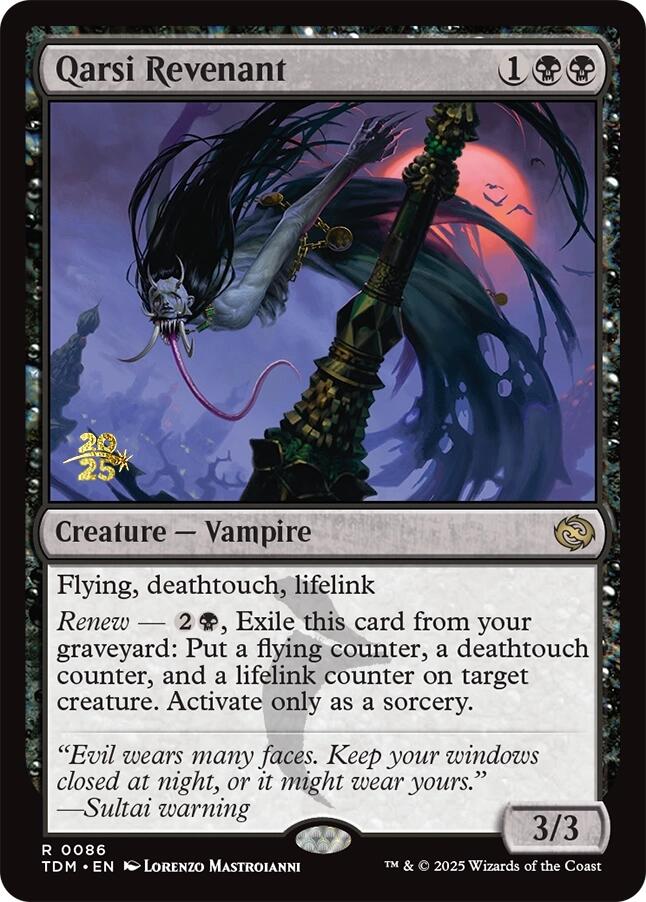 Qarsi Revenant [Tarkir: Dragonstorm Prerelease Cards] | Devastation Store