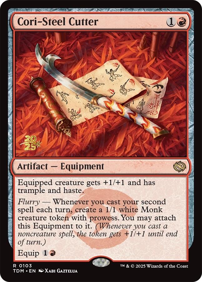 Cori-Steel Cutter [Tarkir: Dragonstorm Prerelease Cards] | Devastation Store