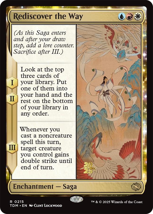 Rediscover the Way [Tarkir: Dragonstorm Prerelease Cards] | Devastation Store