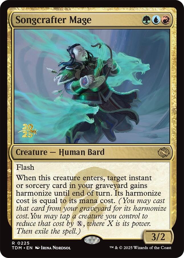 Songcrafter Mage [Tarkir: Dragonstorm Prerelease Cards] | Devastation Store