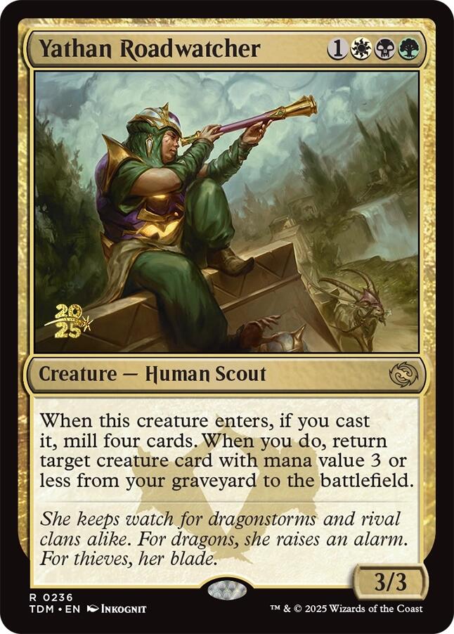 Yathan Roadwatcher [Tarkir: Dragonstorm Prerelease Cards] | Devastation Store
