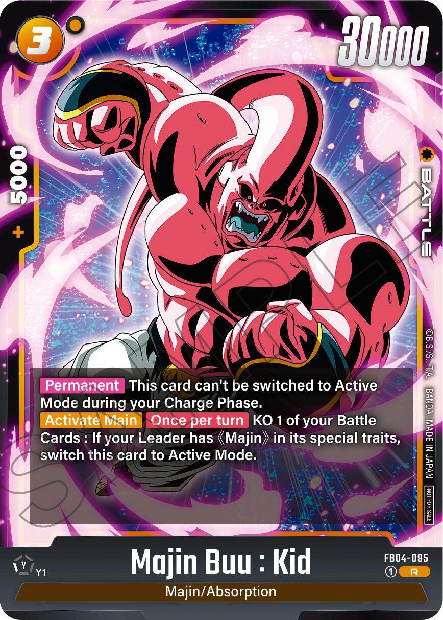 Majin Buu : Kid (Limited Pack 01) [Fusion World Promotion Cards] | Devastation Store