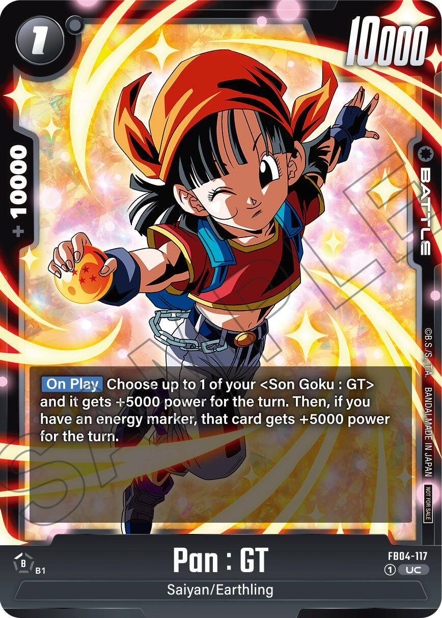 Pan : GT (Limited Pack 01) [Fusion World Promotion Cards] | Devastation Store