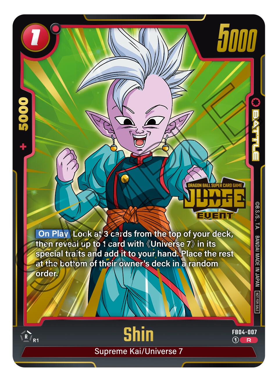 Shin (Judge Pack 03 - Event Judge) [Fusion World Promotion Cards] | Devastation Store