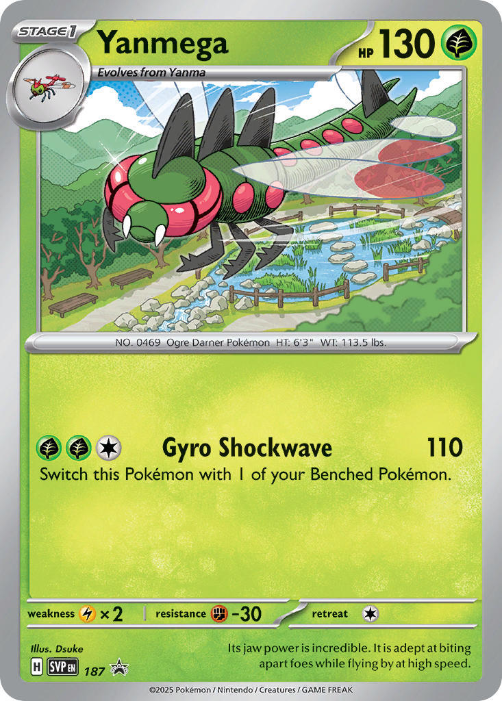 Yanmega (187) [Scarlet & Violet: Black Star Promos] | Devastation Store