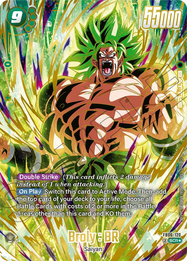 Broly : BR (FB06-120) (Alternate Art) [Rivals Clash] | Devastation Store