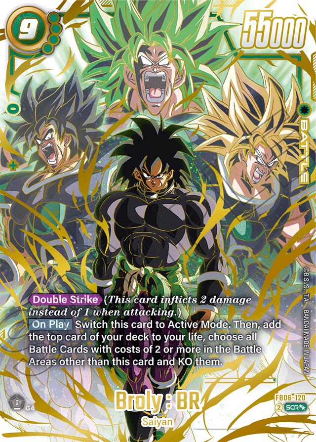 Broly : BR (FB06-120) (Super Alternate Art) [Rivals Clash] | Devastation Store