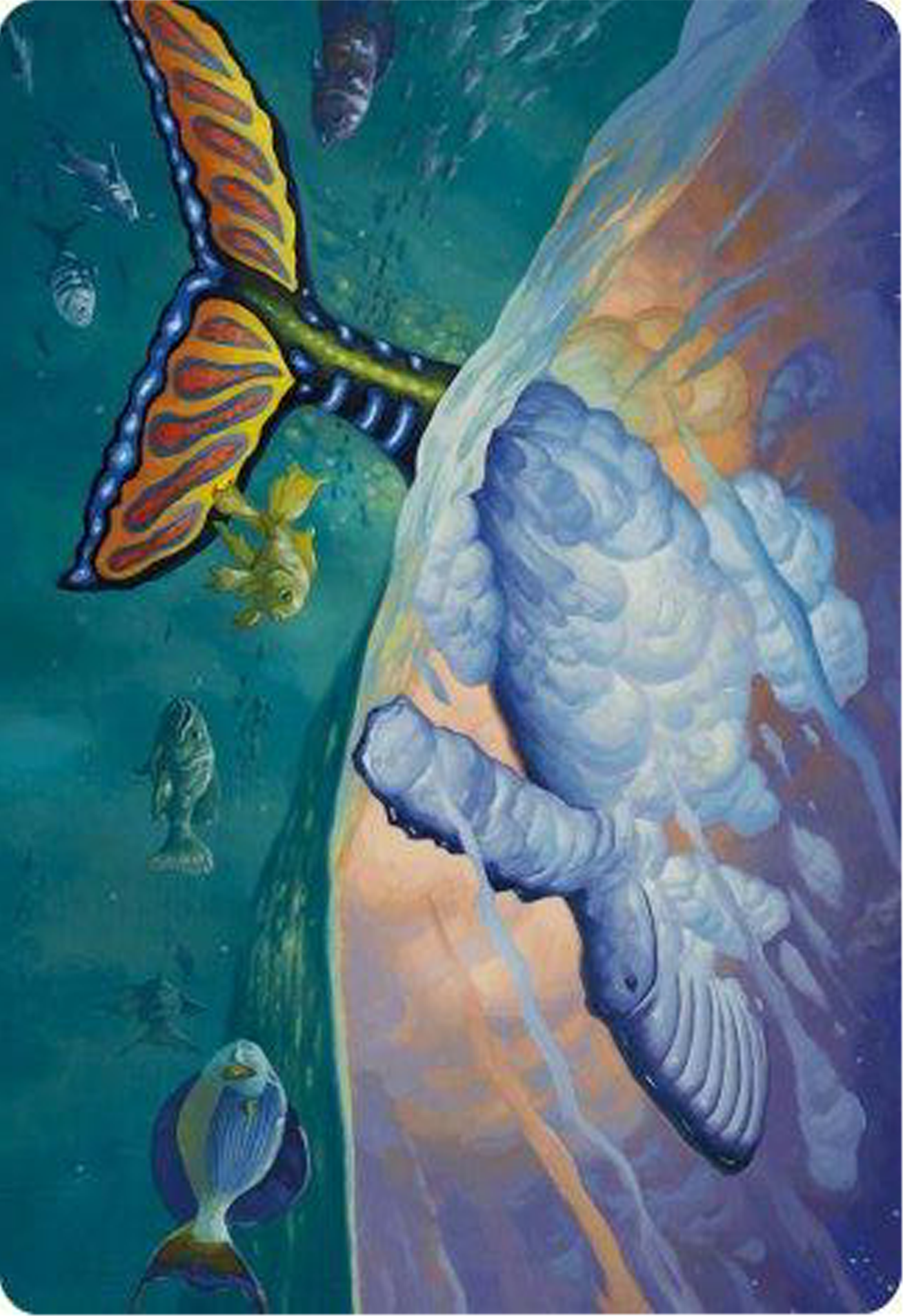 Dreamtide Whale Art Card [Modern Horizons 3 Art Series] | Devastation Store