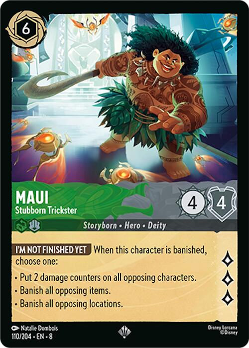 Maui - Stubborn Trickster (110/204) [Reign of Jafar] | Devastation Store