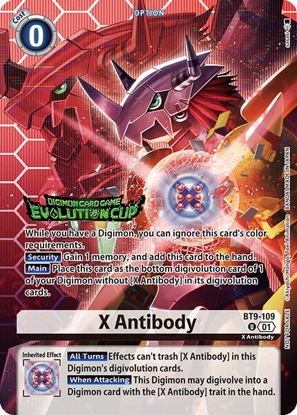 X Antibody [BT9-109] (Evolution Cup 2025 Vol. 1) [X Record] | Devastation Store
