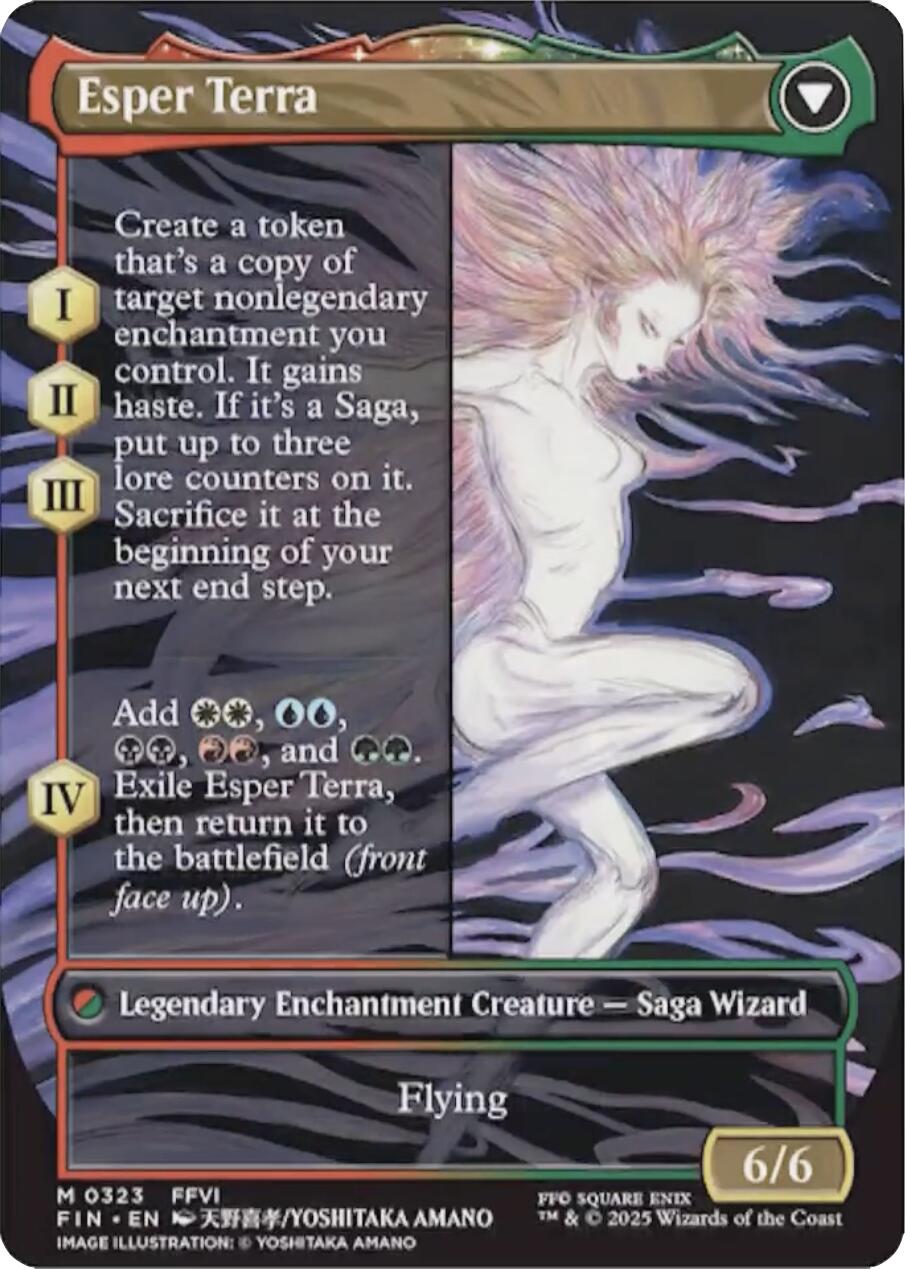 Terra, Magical Adept // Esper Terra (Borderless) [FINAL FANTASY] | Devastation Store