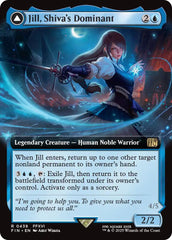 Jill, Shiva's Dominant // Shiva, Warden of Ice (Extended Art) [FINAL FANTASY] | Devastation Store