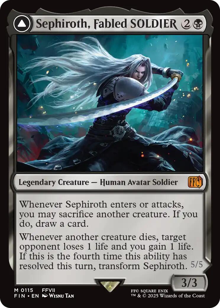 Sephiroth, Fabled SOLDIER // Sephiroth, One-Winged Angel [FINAL FANTASY] | Devastation Store