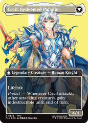 Cecil, Dark Knight // Cecil, Redeemed Paladin (Borderless) (Surge Foil) [FINAL FANTASY] | Devastation Store