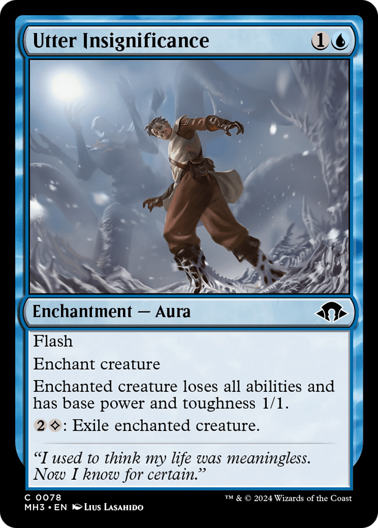 Utter Insignificance [Modern Horizons 3] | Devastation Store