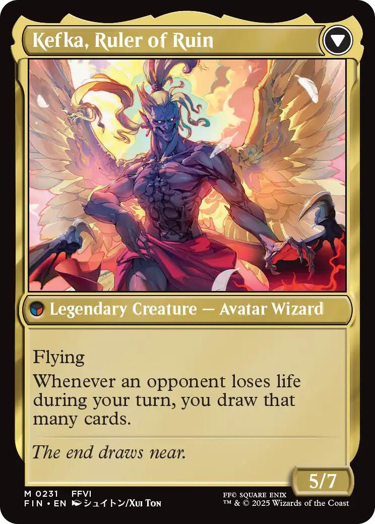 Kefka, Court Mage // Kefka, Ruler of Ruin [FINAL FANTASY] | Devastation Store