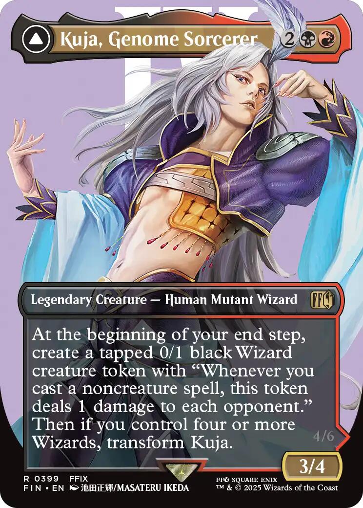 Kuja, Genome Sorcerer // Trance Kuja, Fate Defied (Borderless) [FINAL FANTASY] | Devastation Store