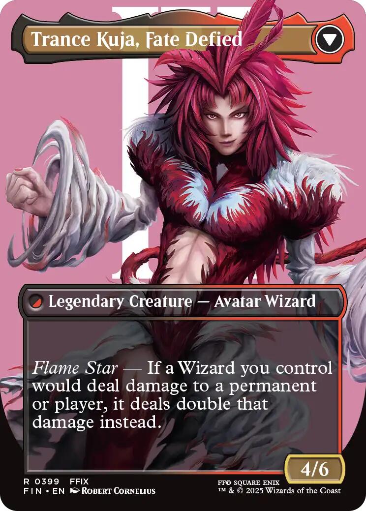 Kuja, Genome Sorcerer // Trance Kuja, Fate Defied (Borderless) [FINAL FANTASY] | Devastation Store