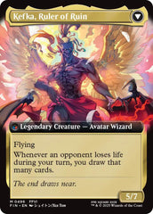 Kefka, Court Mage // Kefka, Ruler of Ruin (Extended Art) [FINAL FANTASY] | Devastation Store