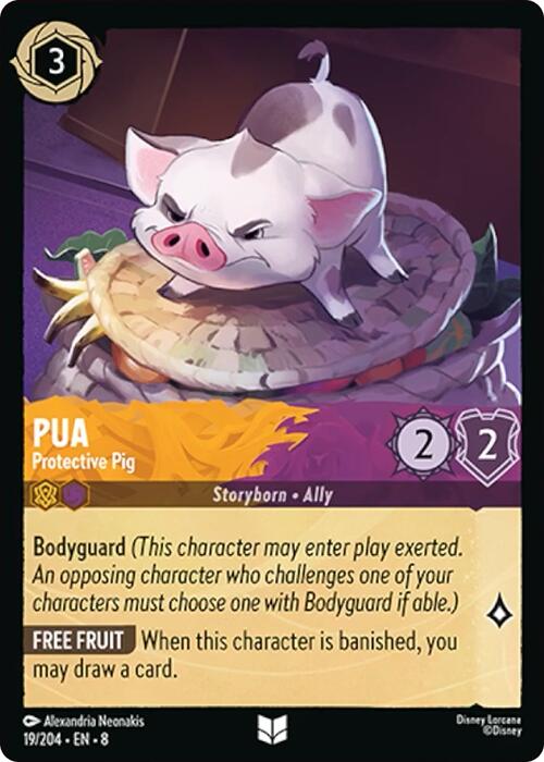 Pua - Protective Pig (19/204) [Reign of Jafar] | Devastation Store