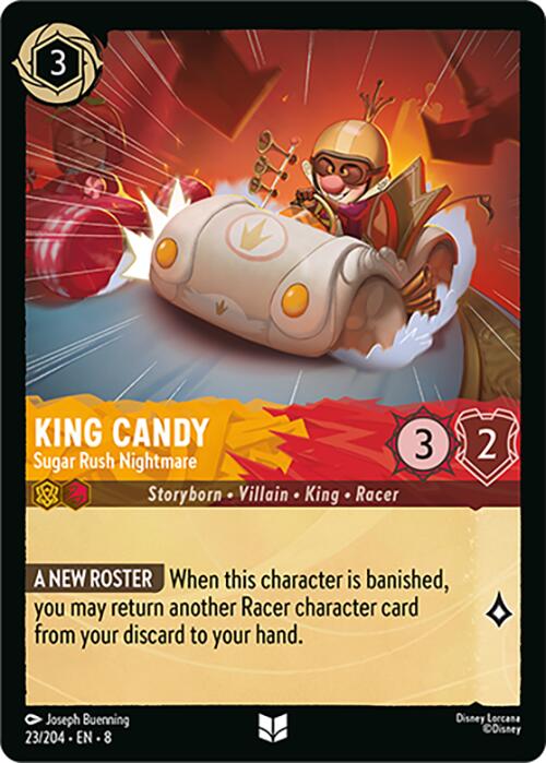 King Candy - Sugar Rush Nightmare (23/204) [Reign of Jafar] | Devastation Store